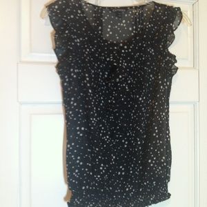 Express Sheer Ruffle Top - Adorable! Sz. XS